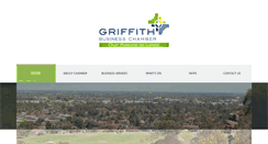 Desktop Screenshot of griffithbusinesschamber.com.au