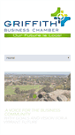 Mobile Screenshot of griffithbusinesschamber.com.au